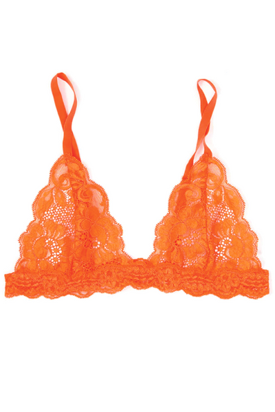 HAH Comin in HAHt Lace Bodysuit Lingerie for Women in Burnt Orange