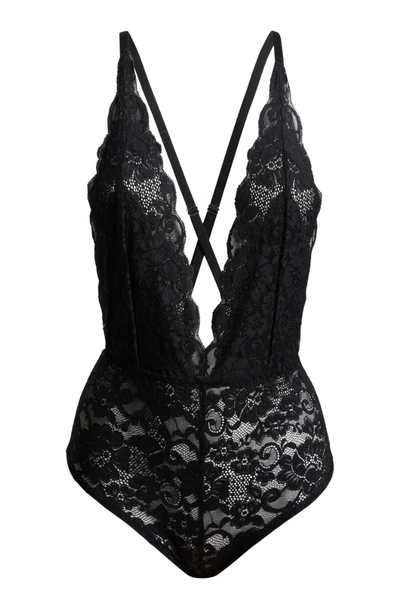 Comin' In HAHt Lace Bodysuit  Black, White & Red Lace Bodysuits - HAH – We  Are HAH