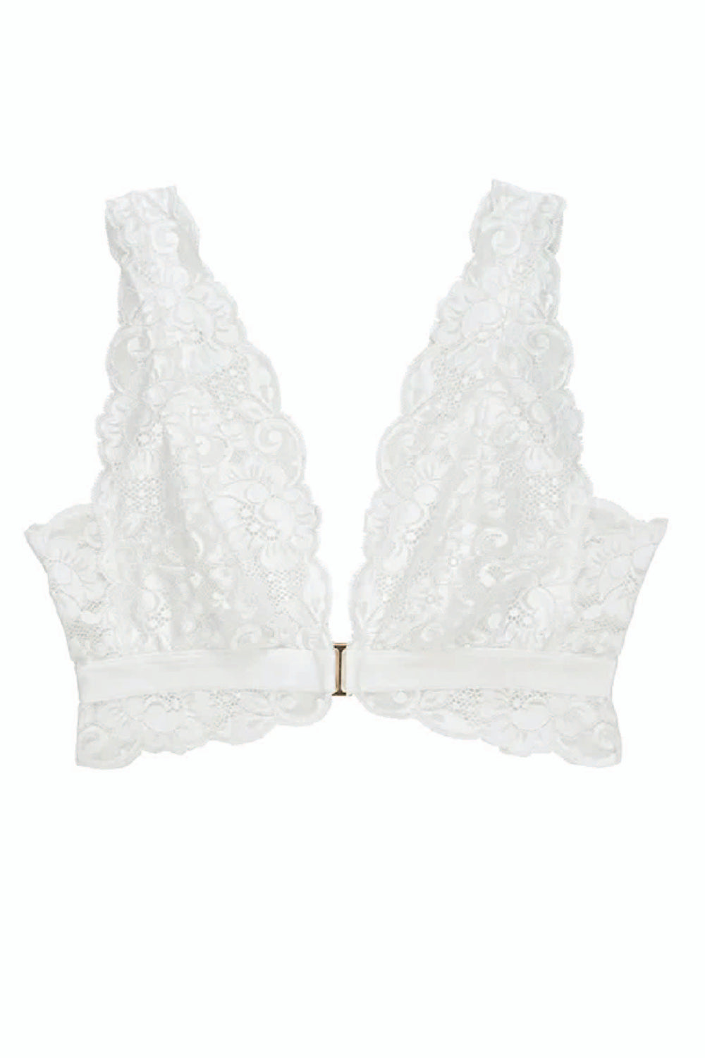 Buy White Recycled Lace Full Cup Comfort Bra 38B, Bras